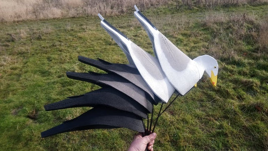 Open Field gråtrut mix(2 gråtrut, 2 torn och 2 kråkor)