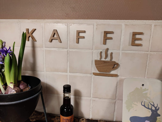 Kaffe tecken
