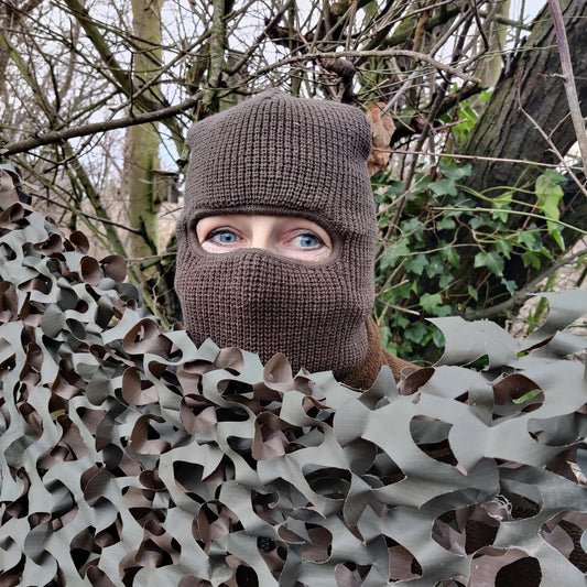 Balaclava - mössa för jakt och vantar