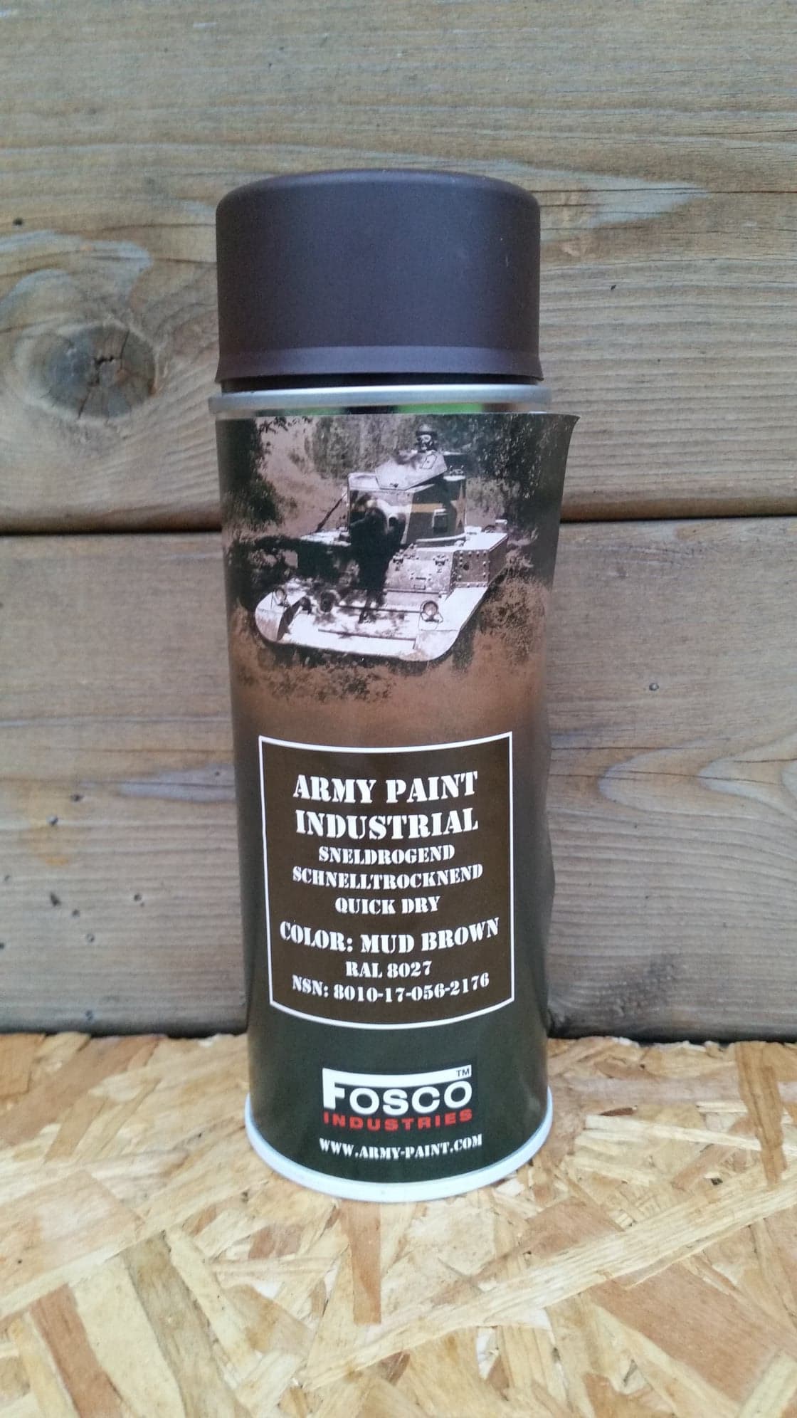Sprayfärg Mudbrun/jordbrun