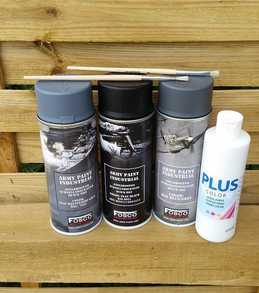 Allt-i-ett paket skogsduva inkl. borstar