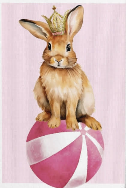 Plakat med kanin